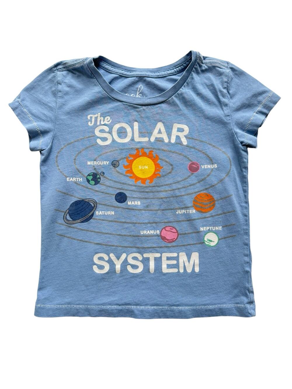 Peek Solar System Graphic Tee Size S(4/5)